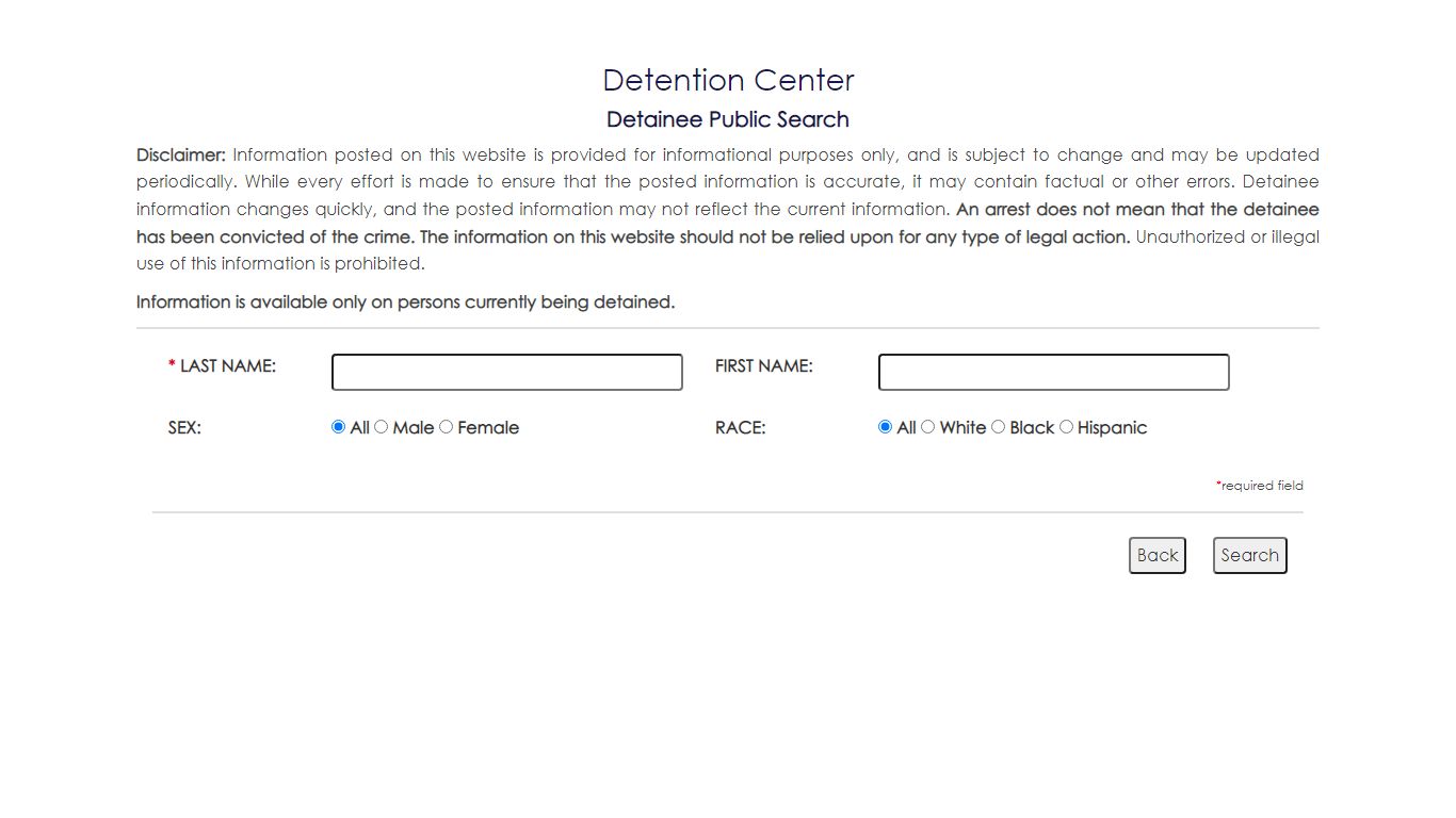 Detention Center - Aiken County Government